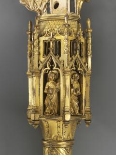 Head of crozier, band of rosettes (décor de roses; crosse); known as the Soltykoff Crozier (Detail, knop)
