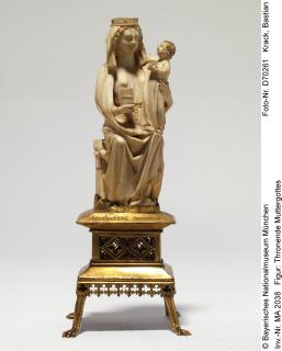 Statuette; possibly reused as a reliquary (Front)