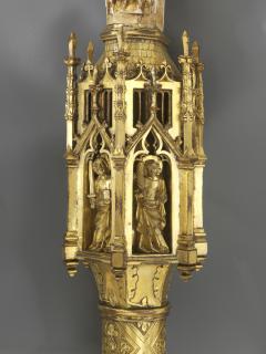 Head of crozier, band of rosettes (décor de roses; crosse); known as the Soltykoff Crozier (Detail, knop)