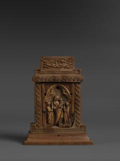 Panel, 1 register, 1 arch across (plaquette) (Front)