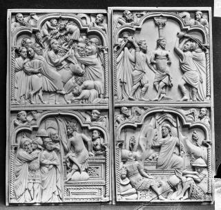Panels, 2 registers, 1 arch across (Front)