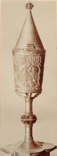 Chalice-shaped reliquary or pyxis (?) (Side 1)