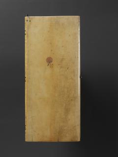 Diptych, 3 registers, 6 arches across (frise d'arcatures; colonnettes) (Back, wing, left)