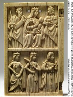 Wing, left (fragment of a diptych), 2 registers (Front)