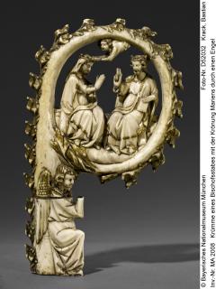 Head of crozier (crosse) (Front)