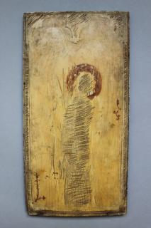 Panels, 2 registers, 1 arch across (Back, Flagellation panel)