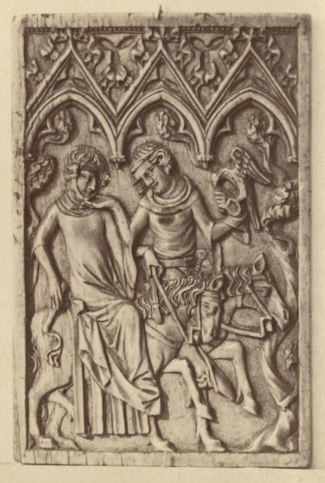 Writing tablet, 1 register, 3 arches across (plaquette; frise d'arcatures; tablette à écrire). (Front)