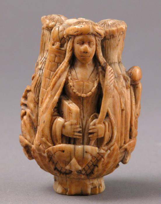 Rosary pendant, 3 faces (chapelet) (Side)