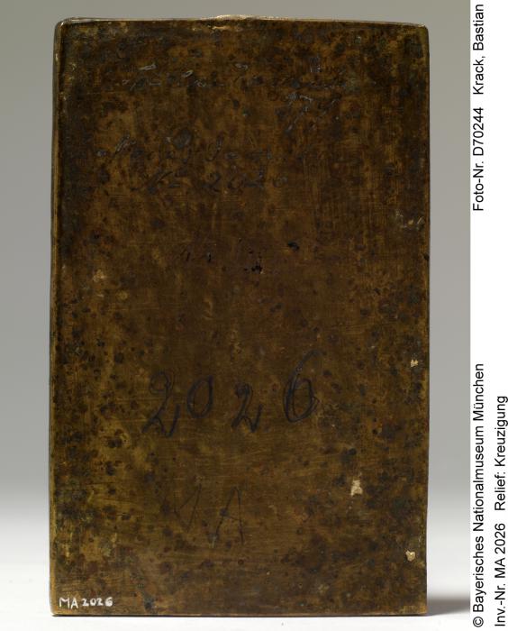Panel, 1 register, 3 arches across (frise d'arcatures; plaquette) (Back)