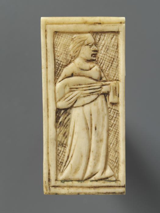 Panel (part of a box), 1 register (boite) (Front)