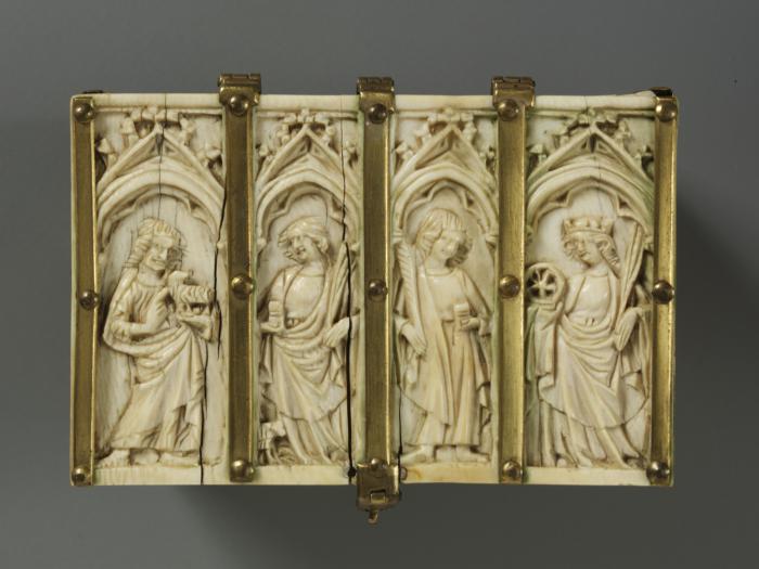 Casket (coffret; frise d'arcatures) (Lid)