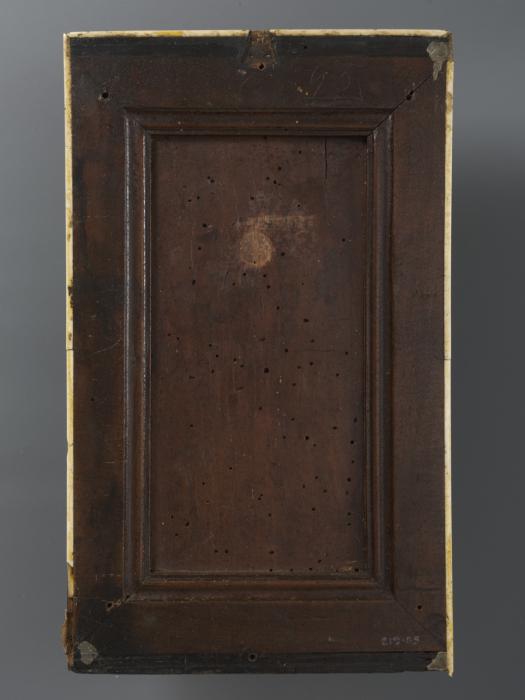 Openwork panel; relief (plaque ajourée; appliqué) (Back)