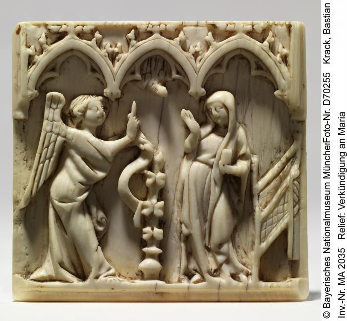 Panel, 1 register, 3 arches across (frise d'arcatures) (Front)