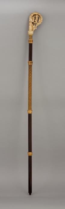 Head of crozier (crosse); known as the 'Crosse de Mgr Duperray' (Front)