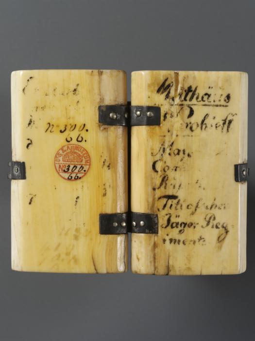 Diptych, 1 register (Back)