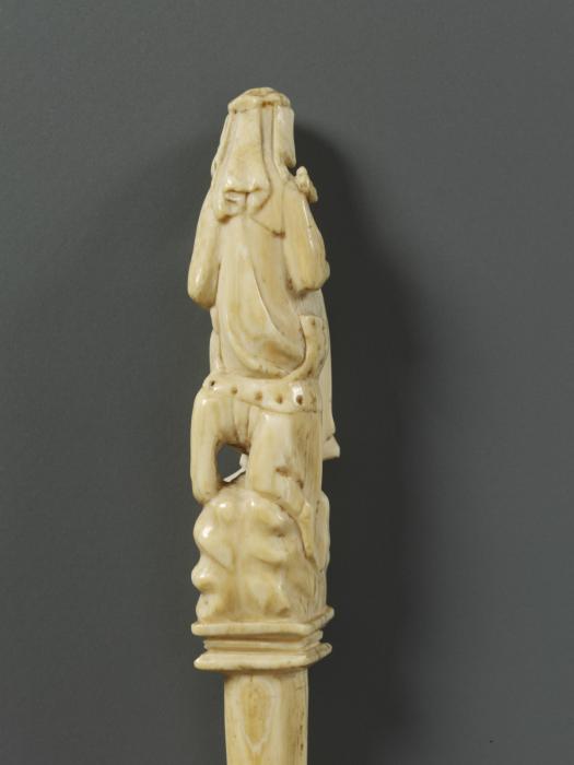 Stylus or hair parter (gravoir) (Back, detail)