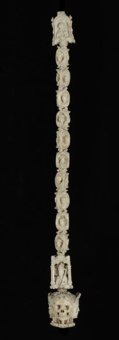 Rosary, 13 beads, 2 and 3 faces (chapelet)