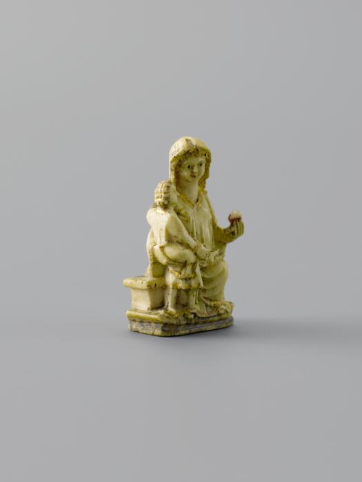 Statuette; inserted in a winged tabernacle (Front)