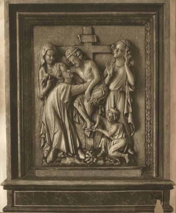 Panel, 1 register (plaquette) (Front)