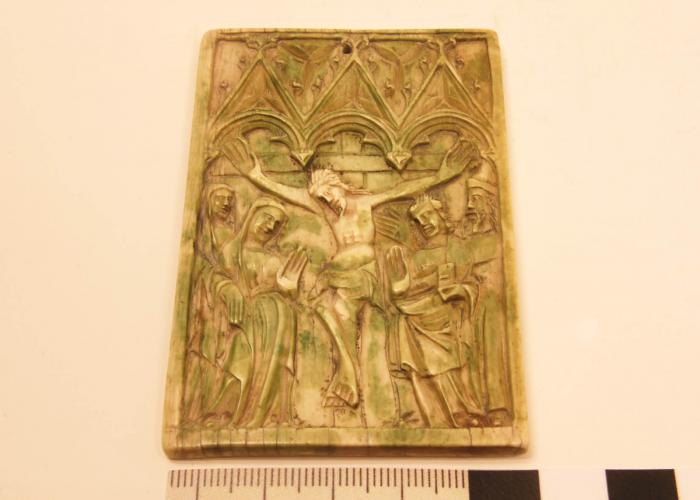 Writing tablet, 1 register, 3 arches across (frise d'arcatures; plaquette; tablette à écrire) (Front)