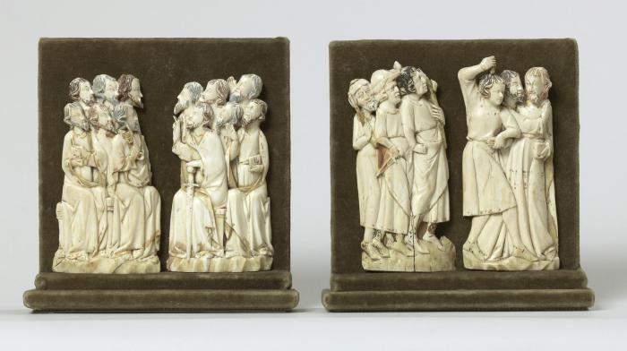 Relief (fragment of a tabernacle or altarpiece; appliqué) (Front (group))