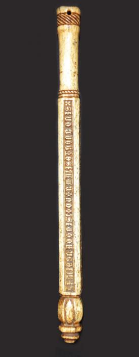 Staff (bâton de commandement); known as the 'staff of Niccolò Trinci' (Side)