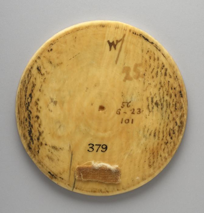 Mirror case, frame of 7 lobes (valve de miroir) (Back)