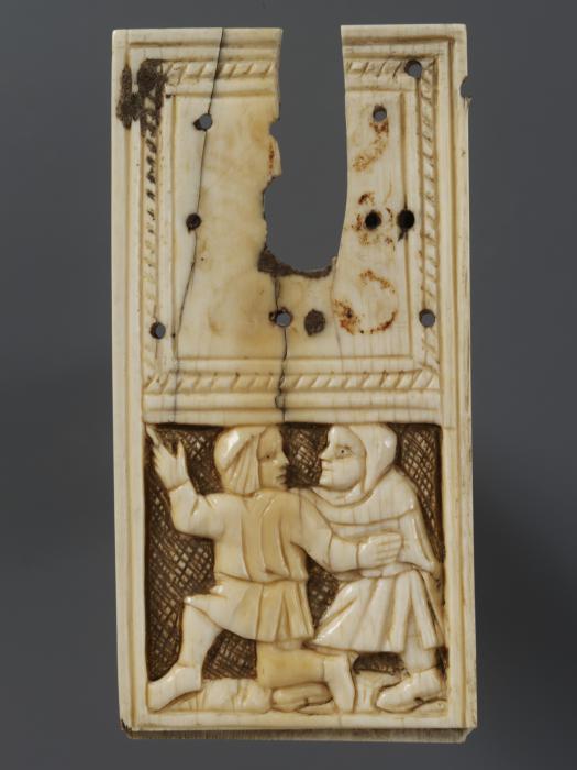 Front panel (fragment of a casket; coffret) (Front)