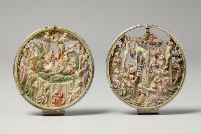 Openwork  medallions (fragments of a monstrance)(médaillons ajourés) (Front)