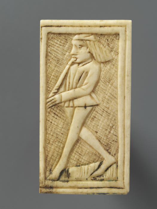 Panel (part of a box), 1 register (boite) (Front)