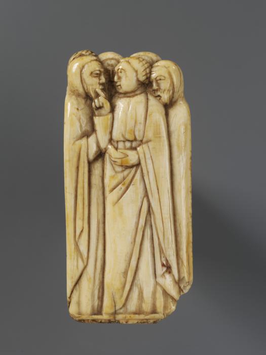Relief (fragment of an altarpiece or triptych; appliqué) (Front)