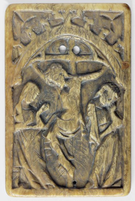 Panel, 1 register, 1 arch across (plaquette) (Front)