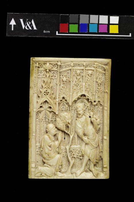 Writing tablet, 1 register (plaquette; tablette à écrire) (Front)