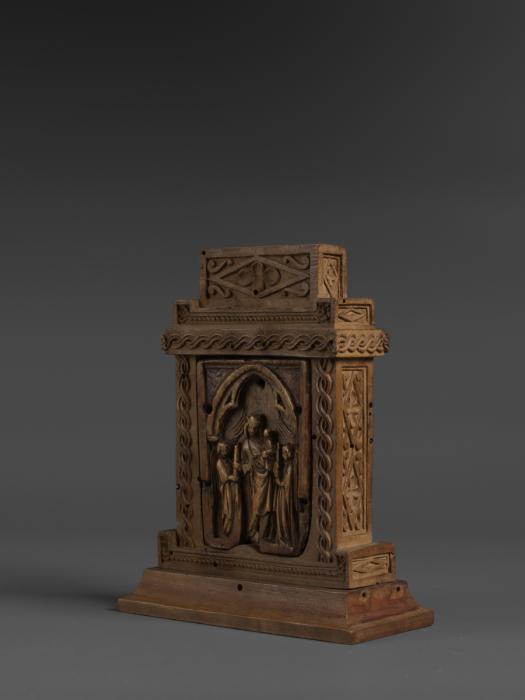Panel, 1 register, 1 arch across (plaquette) (Side)