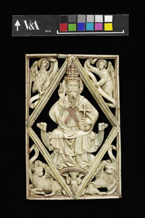 Openwork panel (plaque ajourée); probably used as part of the binding of a book (Front)