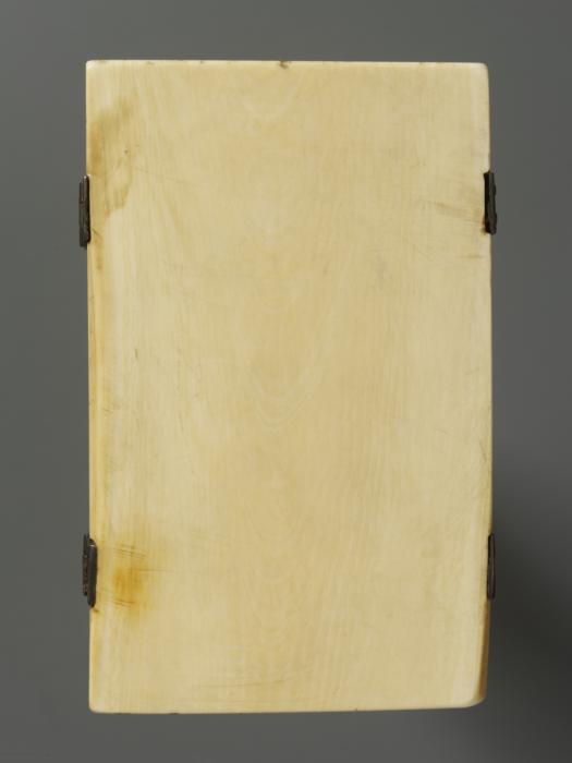 Triptych, 1 register (Back, closed)