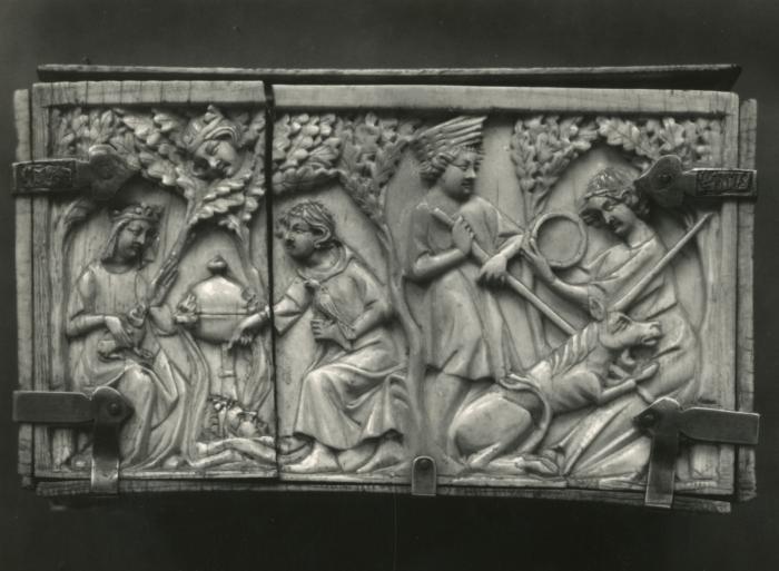 Casket of Queen Jadgwiga of Poland (coffret) (End, left)