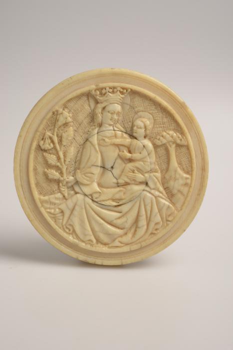 Mirror case (valve de miroir) or circular lid (Front)