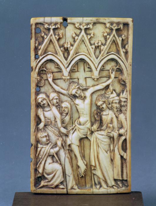 Writing tablet, 1 register, 3 arches across (tablette à écrire; plaquette; frise d'arcatures) (Front)