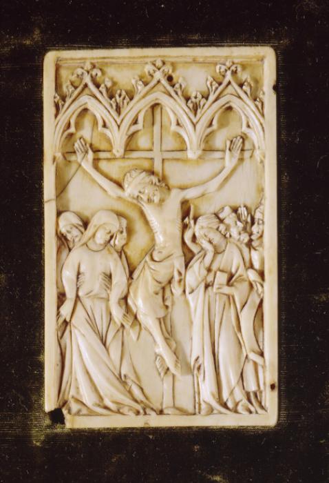 Panel, 1 register, 3 arches across (frise d'arcatures; plaquette) (Front)