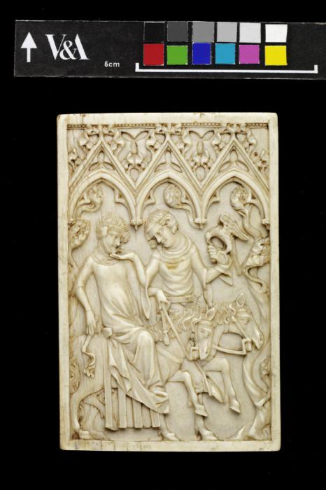 Writing tablet, 1 register, 3 arches across (plaquette; frise d'arcatures; tablette à écrire). (Front)
