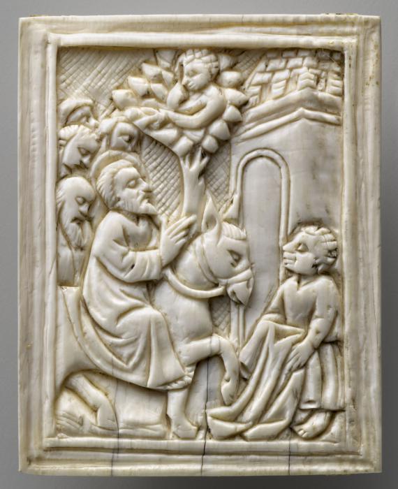 Panel, 1 register (possibly fragment of a casket) (Front)