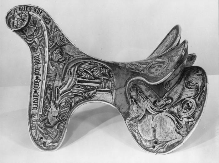 Saddle (selle) (Left side)