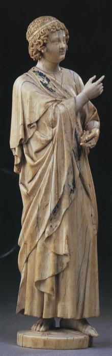 Statuette; also known as Chalandon Angel (Ange Chalandon) (Front)