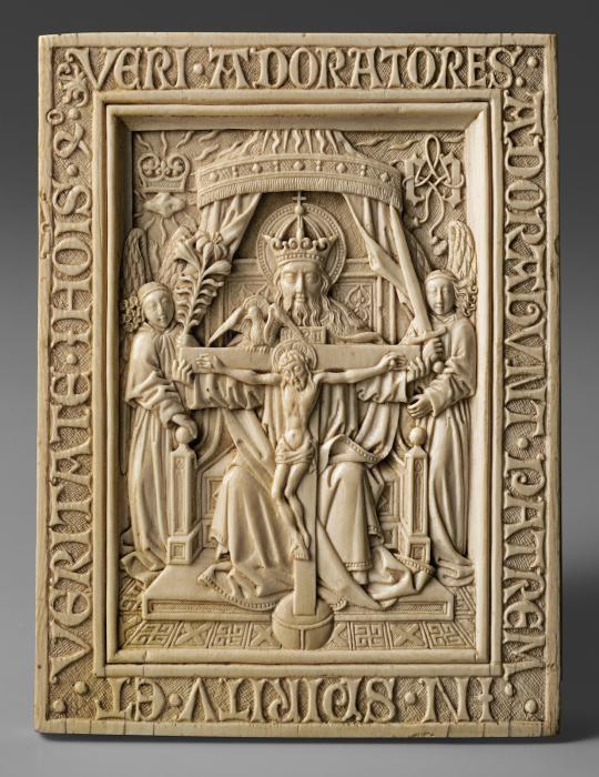 Panel, 1 register (plaquette) (Front)