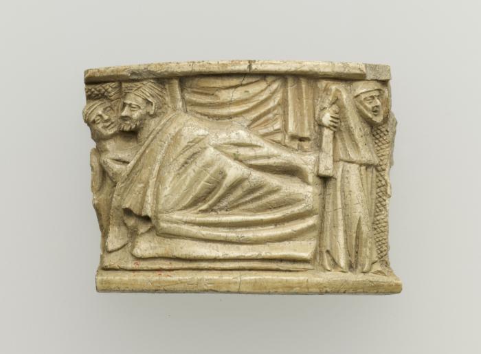 Fragment of a cylindrical box (Front)