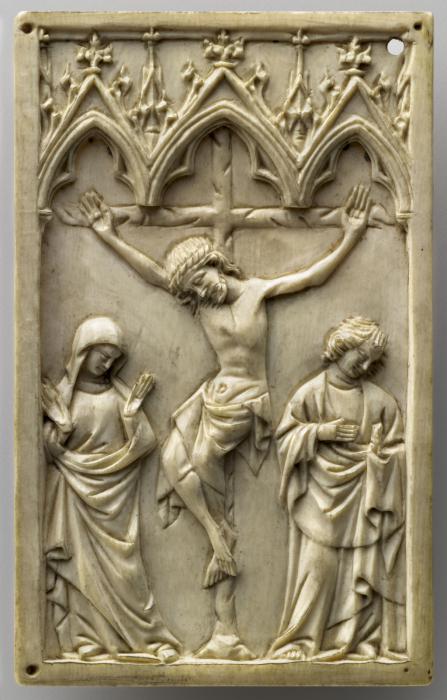 Writing tablet, 1 register, 3 arches across (plaquette; frise d'arcatures) (Front)
