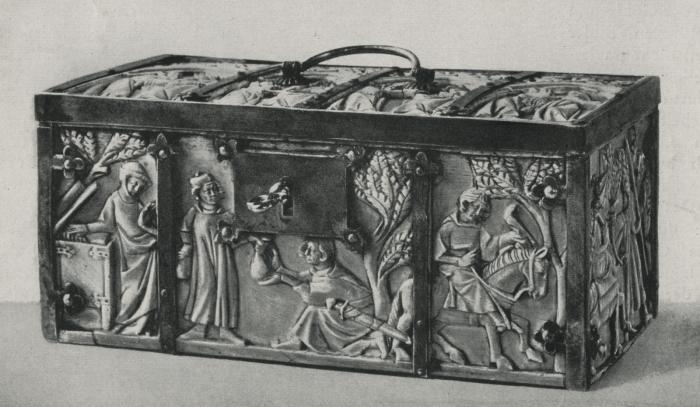Casket, with arches (coffret; frise d'arcatures) (Front)