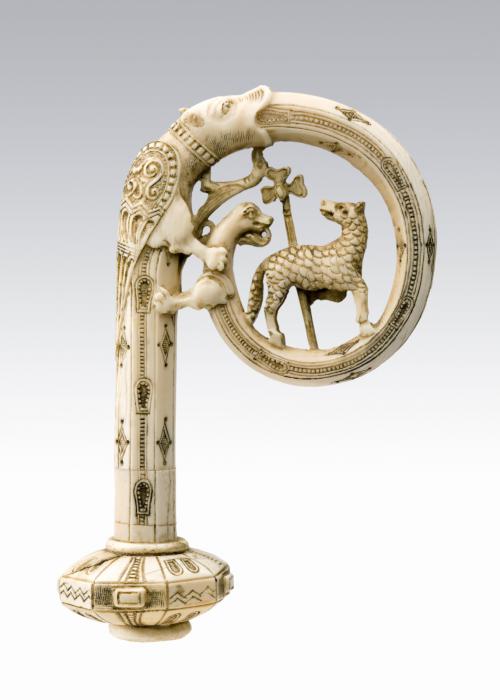 Head of crozier (crosse) (Side)
