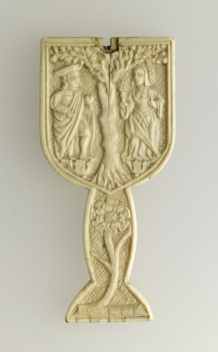 Mirror with handle (miroir à manche) (Front)